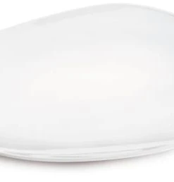 Sibo Homeconcept Assiette Hôtesse En Porcelaine Blanche Blanc 31 Cm - Lot De 6