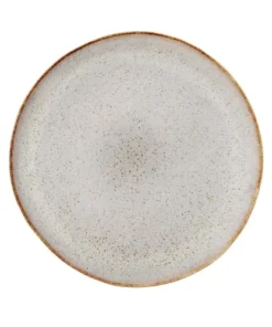 Bloomingville Assiette Lara En Grès Gris D28,5cm