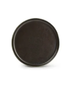 Salt & Pepper Assiette Plate 22cm ébène - Lot De 4