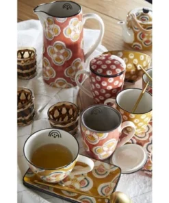 Korb Assiette Plate à Motifs Bleu Foncé -Chef&Sommelier-boutique assiette plate a motifs bleu fonce 2