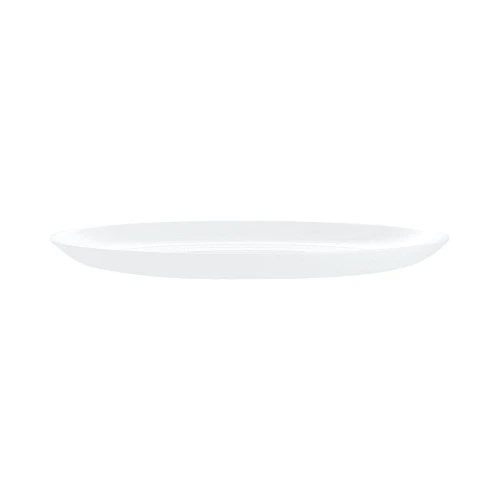 Luminarc Assiette Plate Blanche En Verre Opale Extra Résistant D25cm 5 Luminarc Assiette Plate Blanche En Verre Opale Extra Résistant D25cm – Image 3