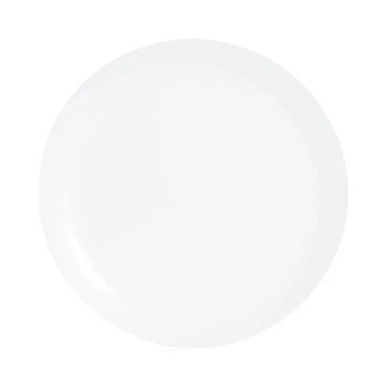 Luminarc Assiette Plate Blanche En Verre Opale Extra Résistant D25cm 6 Luminarc Assiette Plate Blanche En Verre Opale Extra Résistant D25cm – Image 4