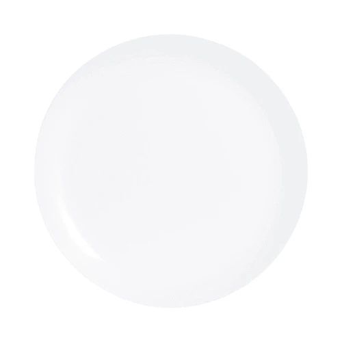Luminarc Assiette Plate Blanche En Verre Opale Extra Résistant D25cm 3 Luminarc Assiette Plate Blanche En Verre Opale Extra Résistant D25cm