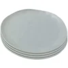 Kare Design Assiette Plate En Céramique Sauge D26 - Lot De 4