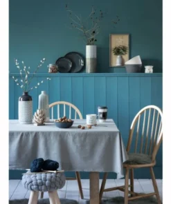 Maisons Du Monde Assiette Plate En Faïence Bleue - Lot De 6 -Chef&Sommelier-boutique assiette plate en faience bleue 1000 0 14 174182 7