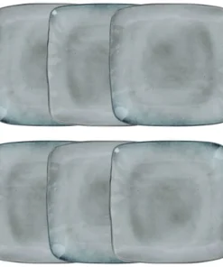 Maisons Du Monde Assiette Plate En Faïence Grise