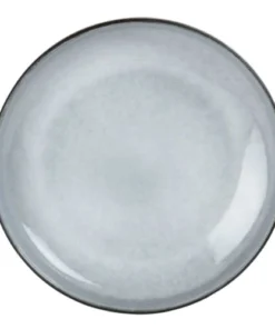Maisons Du Monde Assiette Plate En Faïence Grise - Lot De 6 -Chef&Sommelier-boutique assiette plate en faience grise 1000 6 29 201626 1