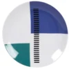 Maisons Du Monde Assiette Plate En Grès Blanc Motifs Graphiques Bleus Et Verts - Lot De 6 -Chef&Sommelier-boutique assiette plate en gres blanc motifs graphiques bleus et verts 1000 1 7 231575 1