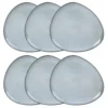 Maisons Du Monde Assiette Plate En Grès Gris - Lot De 6 -Chef&Sommelier-boutique assiette plate en gres gris 1000 11 18 195137 4