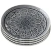 Kare Design Assiette Plate En Grès Gris D27 - Lot De 4 2 Kare Design Assiette Plate En Grès Gris D27 - Lot De 4 -Chef&Sommelier-boutique assiette plate en gres gris d27 lot de 4