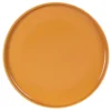 Maisons Du Monde Assiette Plate En Grès Jaune Moutarde - Lot De 6
