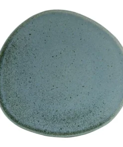 Sibo Homeconcept Assiette Plate En Grès Réactif Bleu 27 Cm - Lot De 6