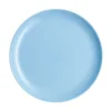 Luminarc Assiette Plate En Opale Bleu D27cm -Chef&Sommelier-boutique assiette plate en opale bleu d27cm