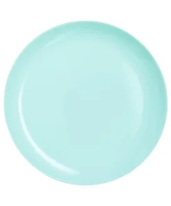 Luminarc Assiette Plate En Opale Turquoise D27cm