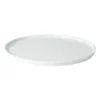 Pomax Assiette Plate En Porcelaine Blanc