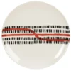 Maisons Du Monde Assiette Plate En Porcelaine Blanche Motifs Graphiques Noirs Et Rouges - Lot De 6 -Chef&Sommelier-boutique assiette plate en porcelaine blanche motifs graphiques noirs et rouges 1000 5 12 231375 1