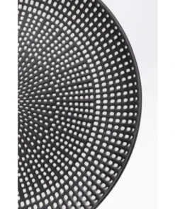 Kare Design Assiette Plate En Porcelaine Noire Et Blanche D21 - Lot De 4 -Chef&Sommelier-boutique assiette plate en porcelaine noire et blanche d21 lot de 4 3