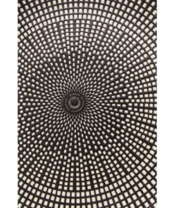 Kare Design Assiette Plate En Porcelaine Noire Et Blanche D26 - Lot De 4 -Chef&Sommelier-boutique assiette plate en porcelaine noire et blanche d26 lot de 4 3