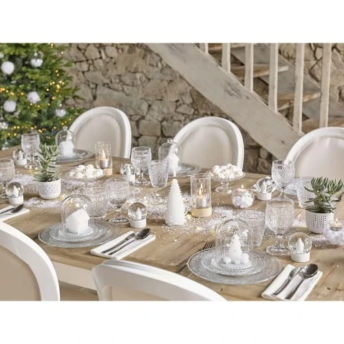 Maisons Du Monde Assiette Plate En Verre D 25 Cm CLASSICA - Lot De 6 8 Maisons Du Monde Assiette Plate En Verre D 25 Cm CLASSICA - Lot De 6 – Image 6