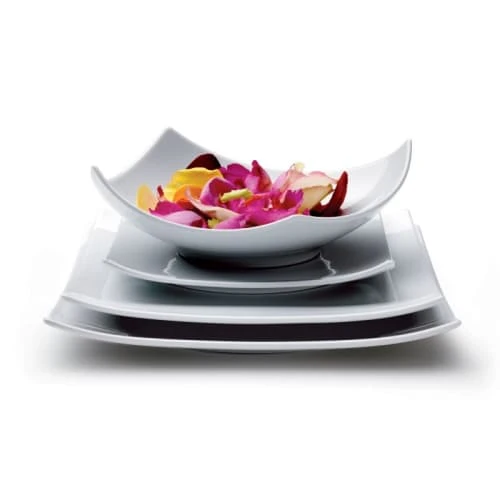 Medard De Noblat Assiette Plate Grand Modèle En Porcelaine Blanc 4 Medard De Noblat Assiette Plate Grand Modèle En Porcelaine Blanc – Image 2