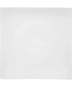 Medard De Noblat Assiette Plate Grand Modèle En Porcelaine Blanc