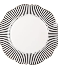Mathilde M Assiette Plate Gris Foncé D27,5cm -Chef&Sommelier-boutique assiette plate gris fonce d27 5cm madame de recamier