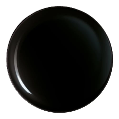 Luminarc Assiette Plate Noire D27cm 3 Luminarc Assiette Plate Noire D27cm