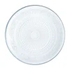 Luminarc Assiette Plate Transparente D25cm -Chef&Sommelier-boutique assiette plate transparente d25cm