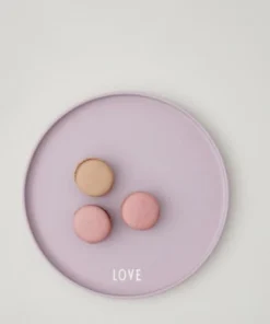 Design Letters Assiette Porcelaine Lavande D22cm -Chef&Sommelier-boutique assiette porcelaine lavande d22cm 2