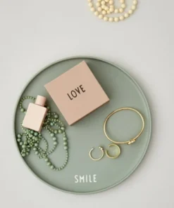 Design Letters Assiette Porcelaine Verte D22cm -Chef&Sommelier-boutique assiette porcelaine verte d22cm 2