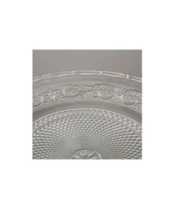 Wadiga Assiette Transparente En Verre D30cm -Chef&Sommelier-boutique assiette transparente en verre d30cm 3