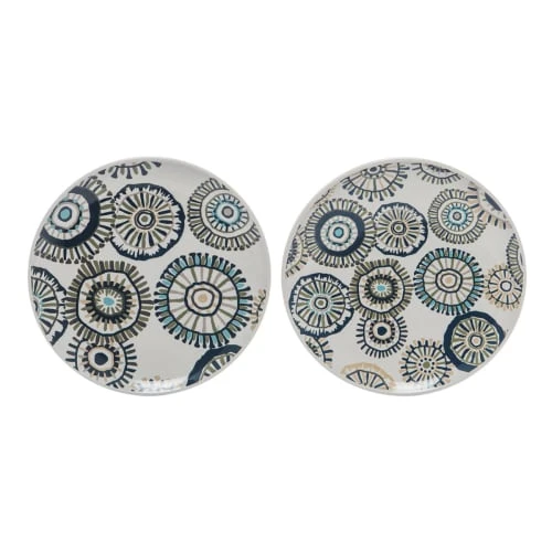 Sia Deco Assiettes Candy Rondes - Lot De 2 3 Sia Deco Assiettes Candy Rondes - Lot De 2