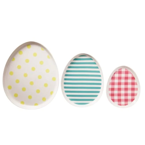 Sia Deco Assiettes En Forme D'oeufs Paques 3 Sia Deco Assiettes En Forme D'oeufs Paques