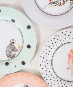 Yvonne Ellen Assiettes En Mélamine D21cm - Lot De 4 -Chef&Sommelier-boutique assiettes en melamine d21cm lot de 4 2