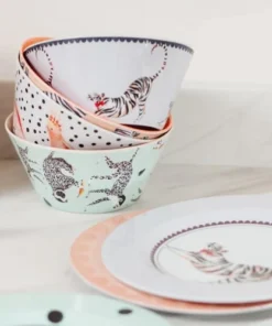 Yvonne Ellen Assiettes En Mélamine D21cm - Lot De 4 -Chef&Sommelier-boutique assiettes en melamine d21cm lot de 4 3