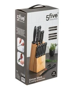Secret De Gourmet Bloc 11 Couteaux + Aiguisoir + Ciseaux -Chef&Sommelier-boutique bloc 11 couteaux aiguisoir ciseaux 2