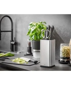 GEFU Bloc à Couteaux En Acier Inoxydable Noir 8 GEFU Bloc à Couteaux En Acier Inoxydable Noir -Chef&Sommelier-boutique bloc a couteaux en acier inoxydable noir 2