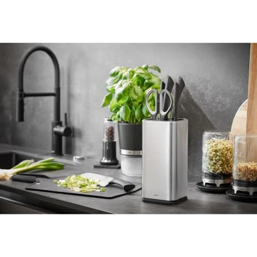 GEFU Bloc à Couteaux En Acier Inoxydable Noir 5 GEFU Bloc à Couteaux En Acier Inoxydable Noir – Image 3