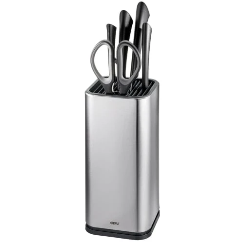 GEFU Bloc à Couteaux En Acier Inoxydable Noir 3 GEFU Bloc à Couteaux En Acier Inoxydable Noir