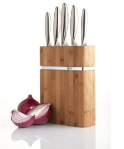 Richardson Sheffield Bloc Bamboo 5 Couteaux De Cuisine -Chef&Sommelier-boutique bloc bamboo 5 couteaux de cuisine 2