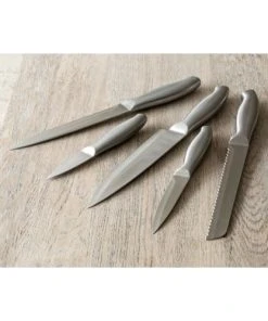 Laguiole Bloc De 5 Couteaux De Cuisine -Chef&Sommelier-boutique bloc de 5 couteaux de cuisine 3