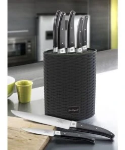 Lou Laguiole Bloc Garni De 5 Couteaux -Chef&Sommelier-boutique bloc garni de 5 couteaux 6