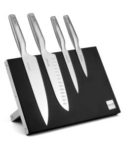 SABATIER TROMPETTE Bloc Magnétique 4 Couteaux De Cuisine