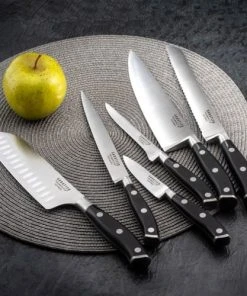 SABATIER TROMPETTE Bloc Magnétique 5 Couteaux De Cuisine -Chef&Sommelier-boutique bloc magnetique 5 couteaux de cuisine 5