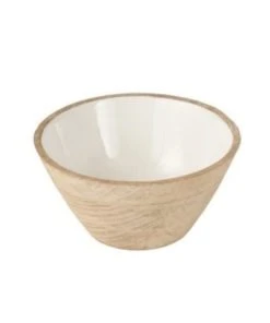 LANADECO Bol Manguier Blanc D24cm