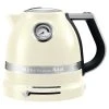KitchenAid Bouilloire 1.5l Crème En Métal Beige -Chef&Sommelier-boutique bouilloire 1 5l creme en metal beige