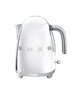 Smeg Bouilloire 1,7 L Chrome En Inox Blanc
