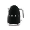 Smeg Bouilloire 1,7 L En Inox Noir -Chef&Sommelier-boutique bouilloire 1 7 l en inox noir