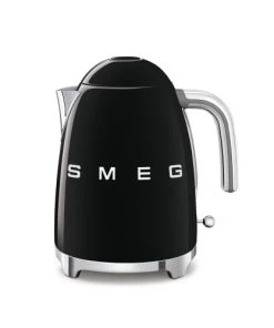 Smeg Bouilloire 1,7 L En Inox Noir