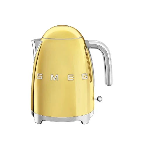 Smeg Bouilloire 1,7 L En Inox Or 3 Smeg Bouilloire 1,7 L En Inox Or